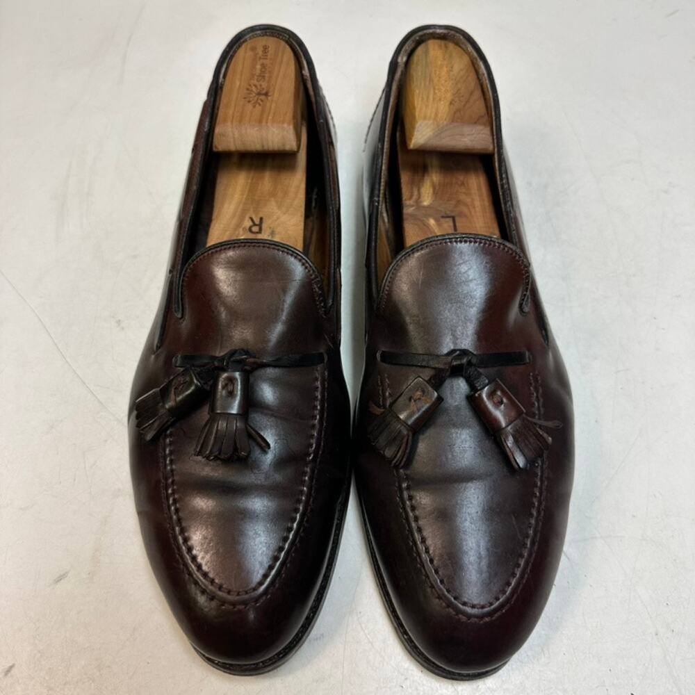 NEW HEELS Alden x Brooks Bros. 772 Color 8 Shell Cordovan Tassel Loafer USA 12 D